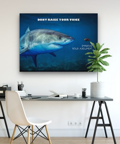 Don't raise your voice - Improve your argument - Image 4