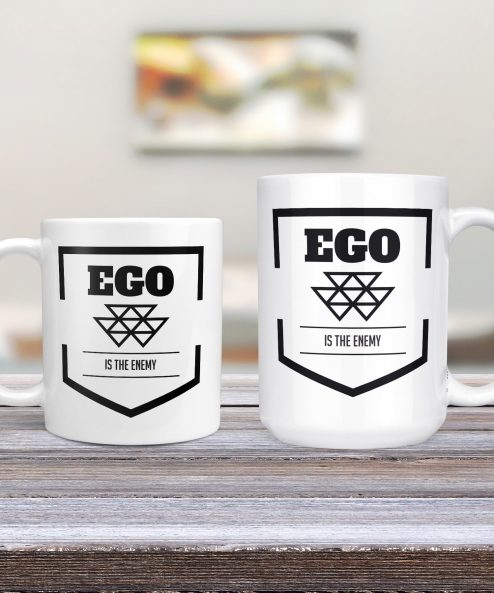 Ego Is The Enemy Mug - Image 9