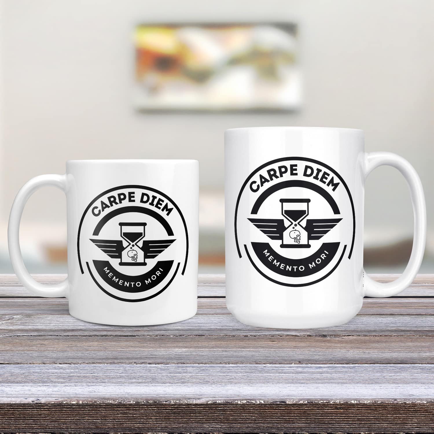 Carpe Diem + Memento Mori Mug - Image 9