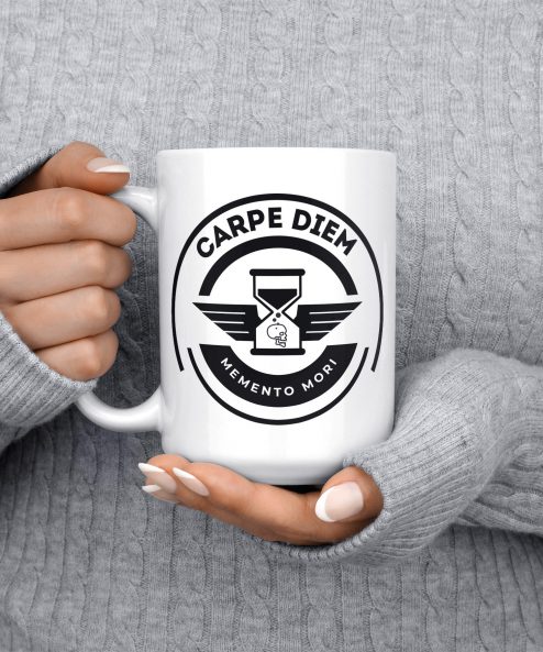 Carpe Diem + Memento Mori Mug - Image 8