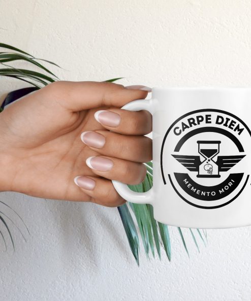 Carpe Diem + Memento Mori Mug - Image 6
