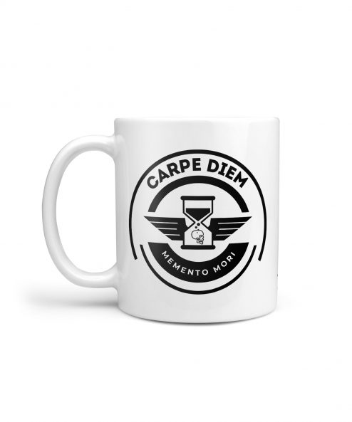 Carpe Diem + Memento Mori Mug