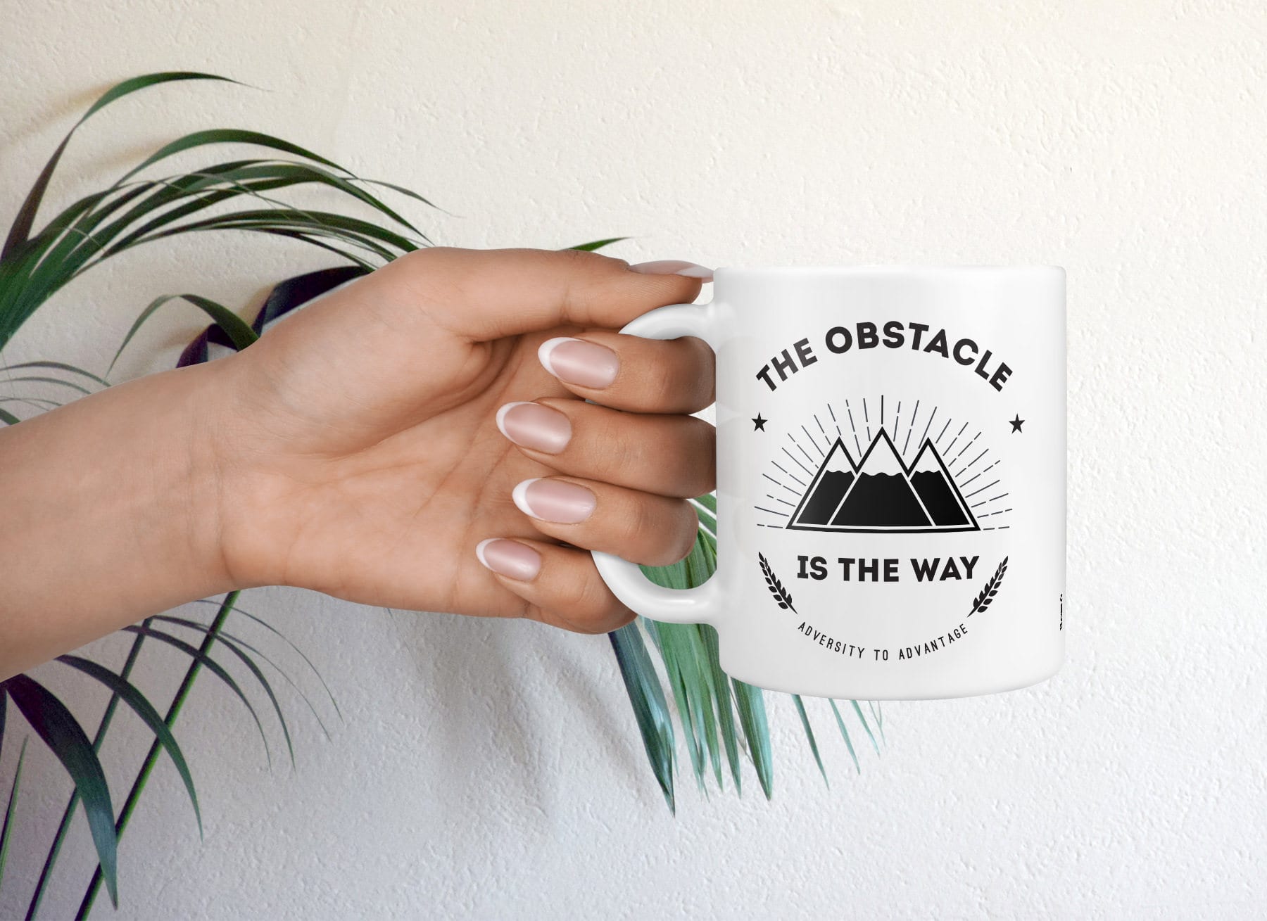 The obstacle is the way mug - Image 6