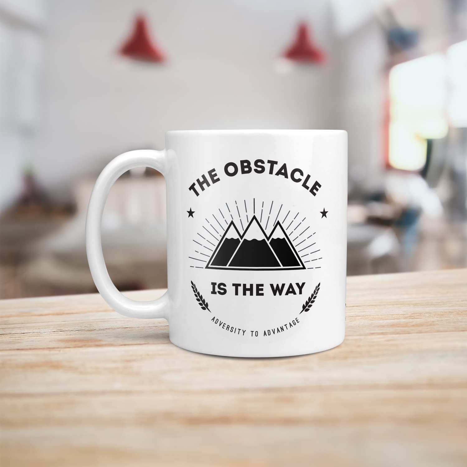 The obstacle is the way mug - Image 5