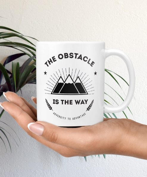 The obstacle is the way mug - Image 3
