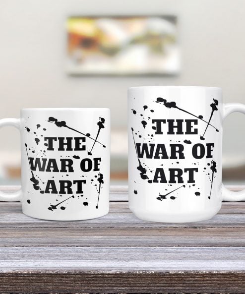 The War Of Art Mug - Image 2