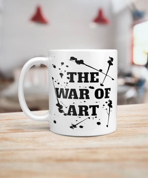 The War Of Art Mug - Image 6