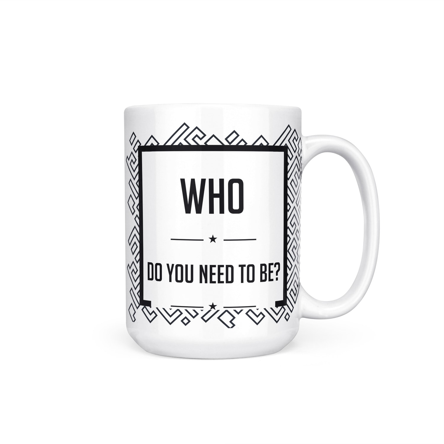 Who do you need to be? Mug - Image 9