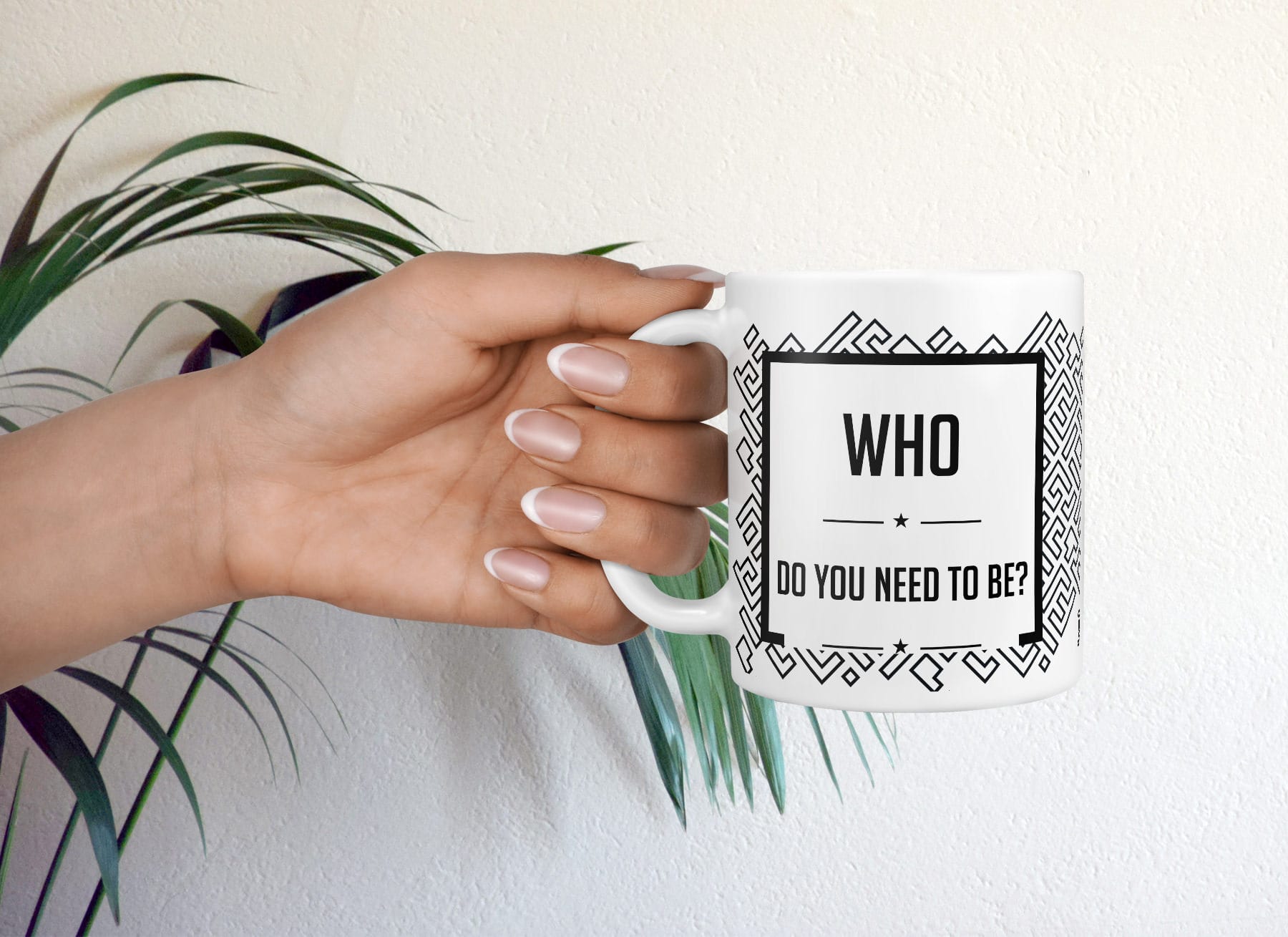 Who do you need to be? Mug - Image 7