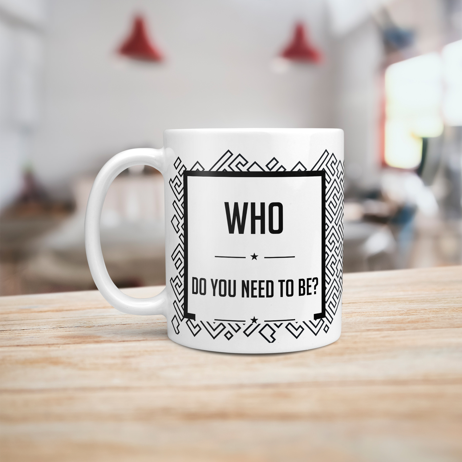 Who do you need to be? Mug - Image 6