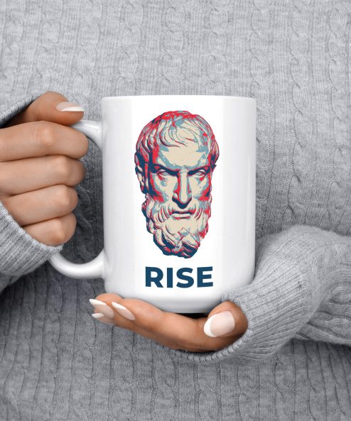 Stoic Icons - Epictetus Mug - Image 2