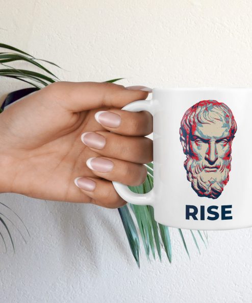 Stoic Icons - Epictetus Mug - Image 5
