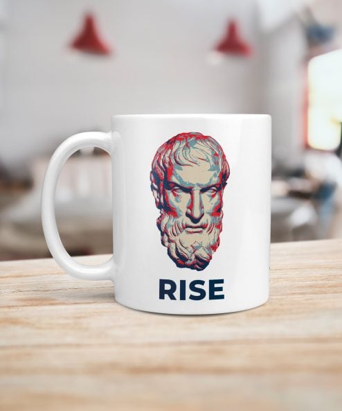 Stoic Icons - Epictetus Mug - Image 4