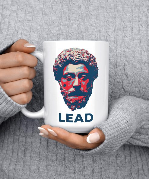 Stoic Icons - Marcus Aurelius Mug - Image 2