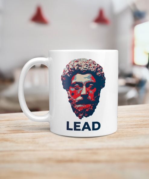 Stoic Icons - Marcus Aurelius Mug - Image 4